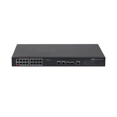 DAHUA POE SWITCHING 16+2+2 PORT รุ่น DH-PFS4218-16ET-240