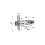 Digital Door Lock ISON H-9992 BL-3