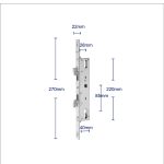 Digital Door Lock ISON S-9903 BL สีดำ-3