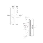 Digital Door Lock ISON S-9903 BL สีดำ-4