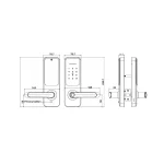 ดิจิตอลล็อค ISON รุ่น SSL-L5102 BL - Image 5